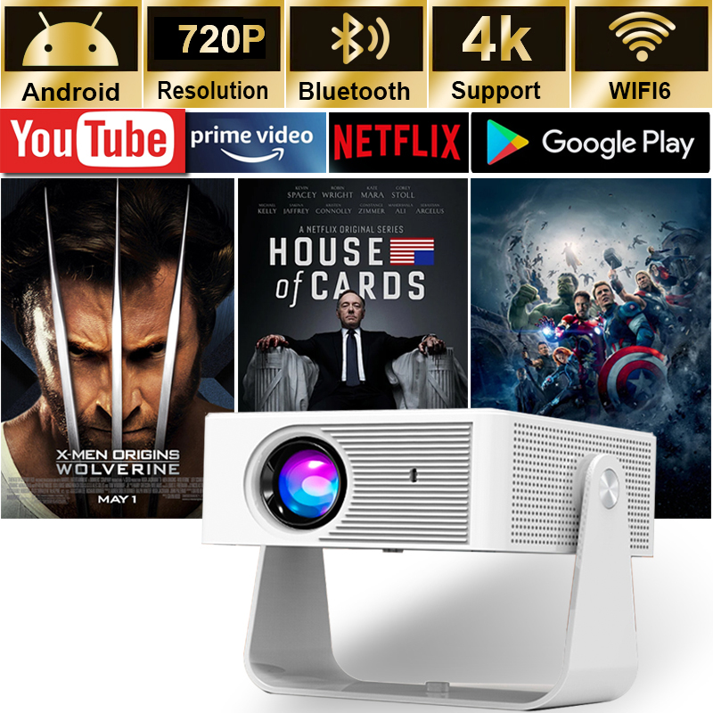 Home Cinema Laser Projector - New X3 Ultra HD 4k Mini