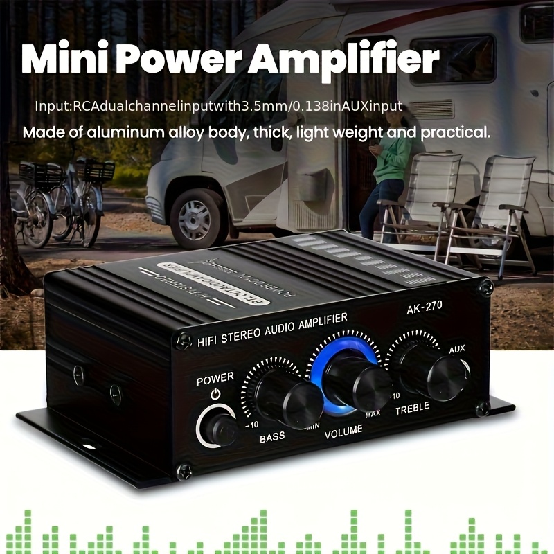 AK-270 HIFI Amplifier Channel  - Home Cinema Idea recension och pris