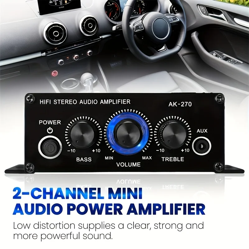 AK-270 HIFI Amplifier Channel  - Home Cinema Idea recension och pris