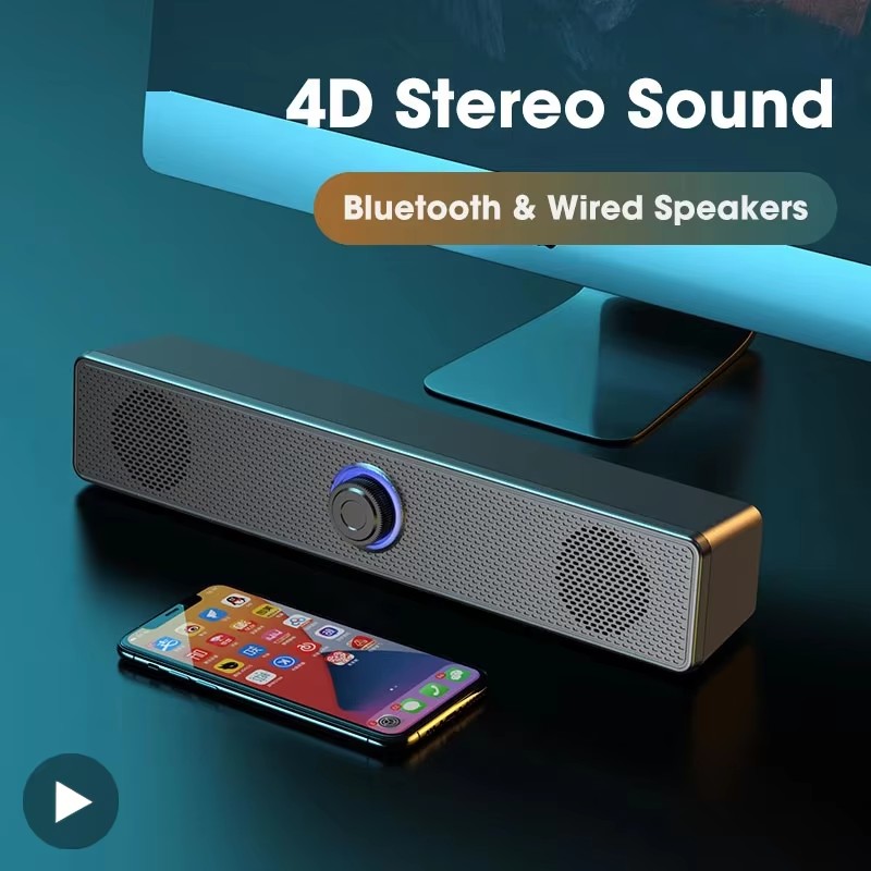 Music Soundbar Computer Caixa  - Home Cinema Bluetooth recension och pris