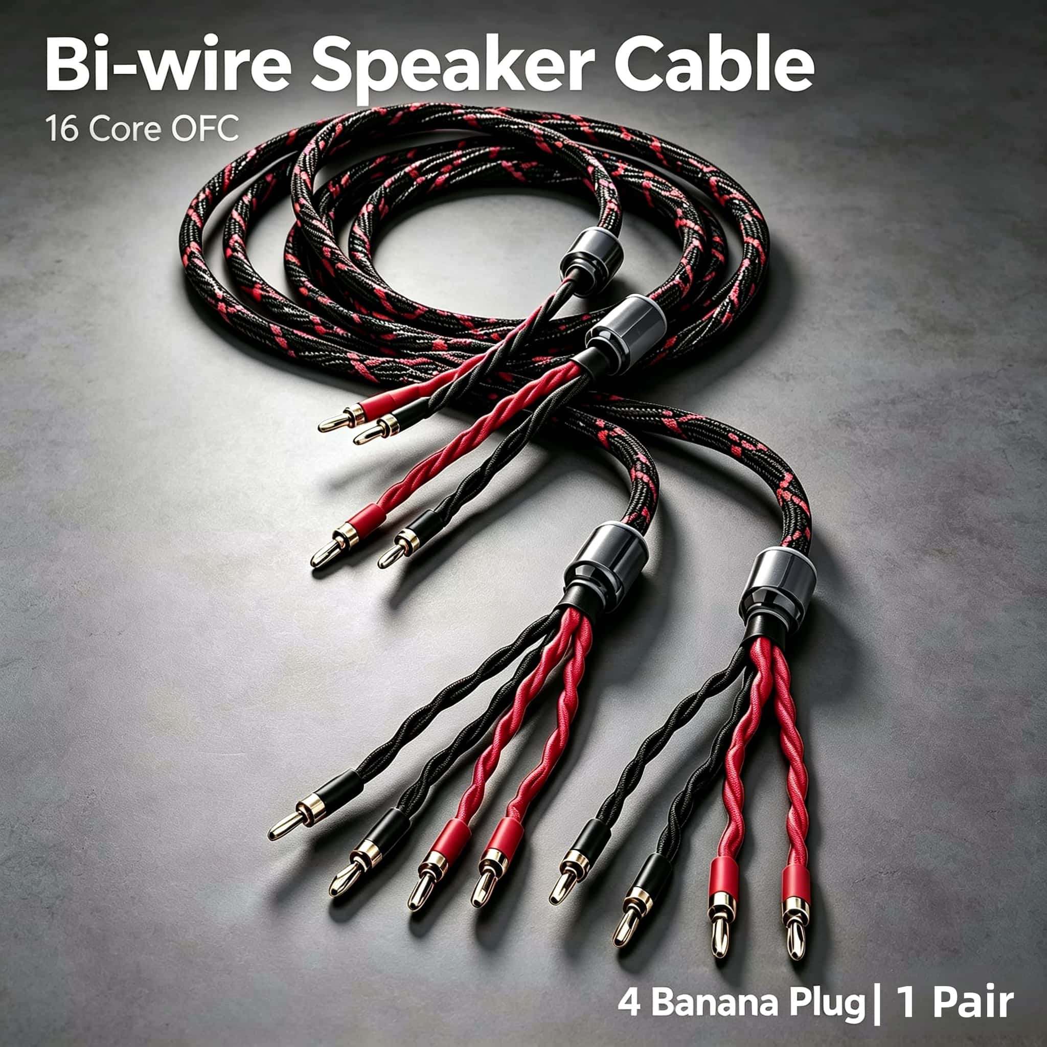 16 Core OFC Bi-Wire Speaker Ca - Home Cinema Solution recension och pris
