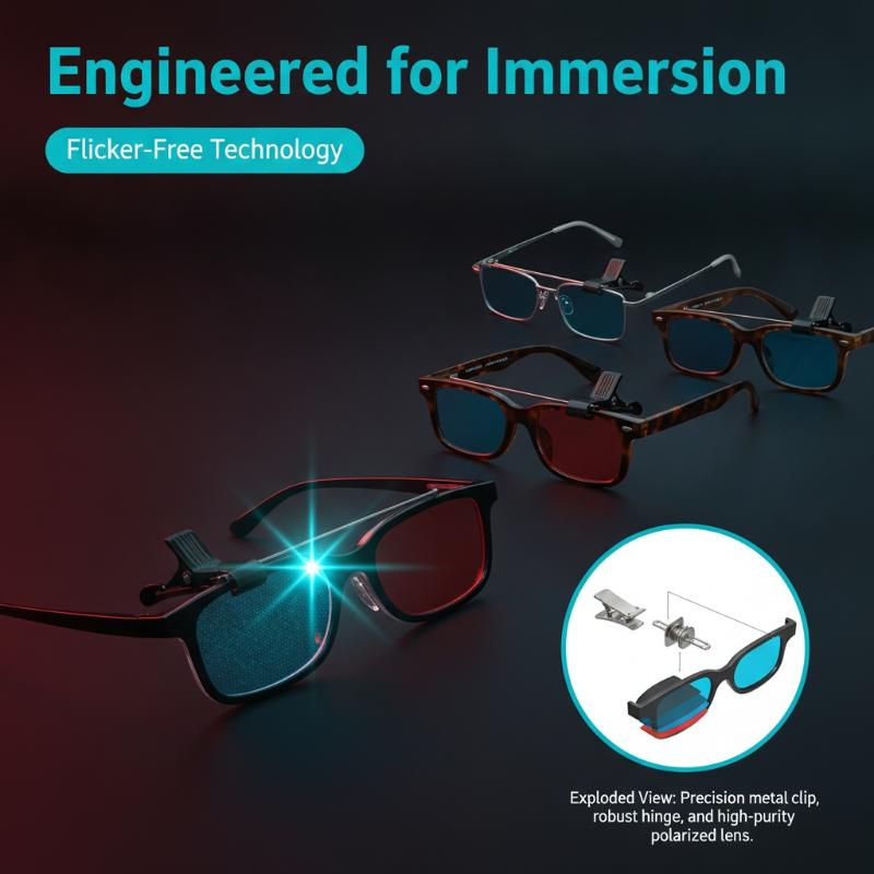 1Pcs Universal Fit 3D Glasses  - Home Cinema Gaming recension och pris