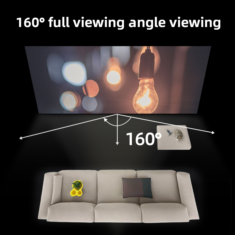 VEIDADZ Projector Screen With  - Projector Screen 100 Inch recension och pris