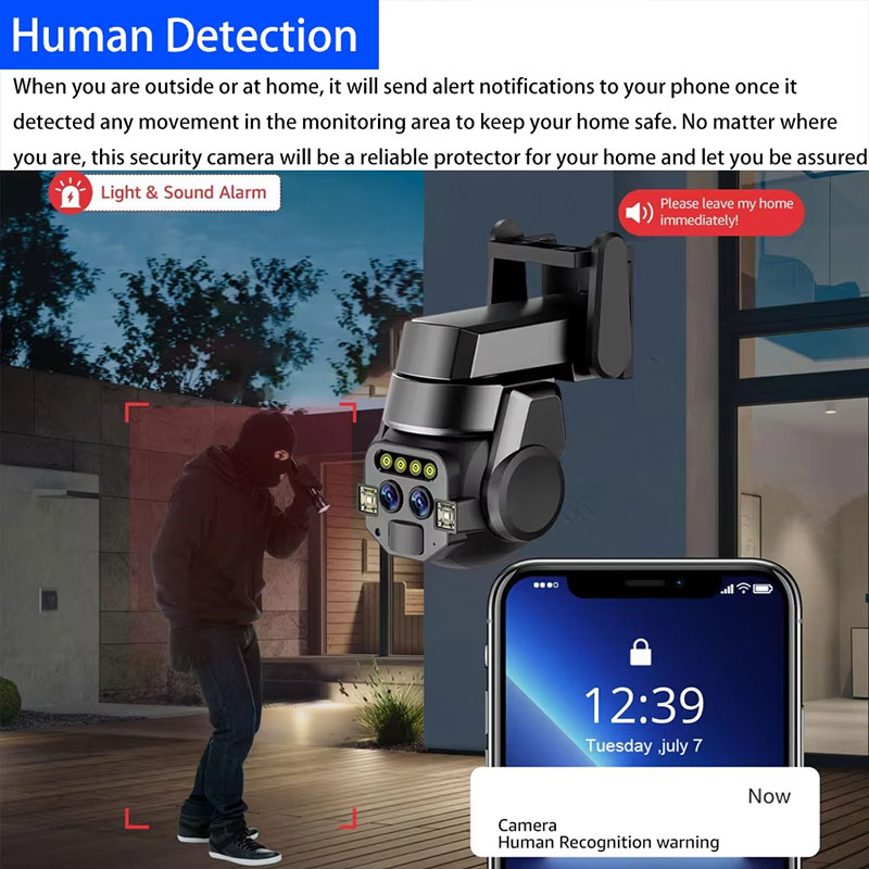 4K WiFi Surveillance Camera Ou - Home Cinema Google recension och pris