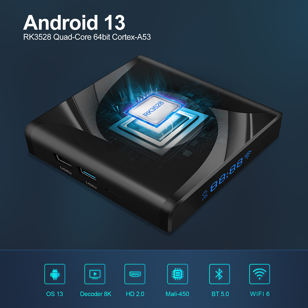 X88 Pro 13 4GB 64GB 32GB Smart - Home Cinema Google recension och pris