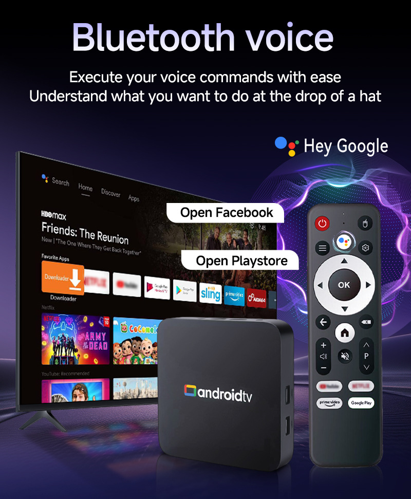 2026 Smart TV Box Q18 Android  - Home Cinema Google recension och pris