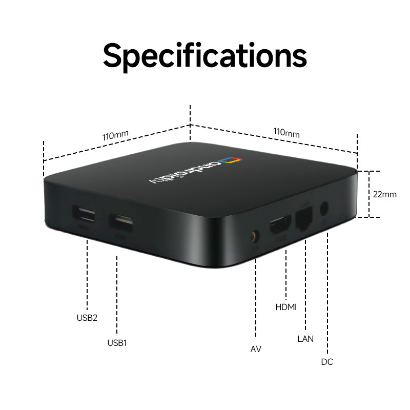 2026 Smart TV Box Q18 Android  - Home Cinema Google recension och pris