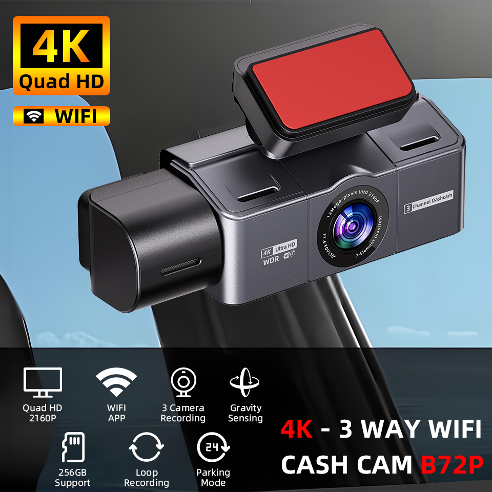 Acceo 4K Dash Cam 3 Channel Ca - Home Cinema Blu Ray Sony recension och pris