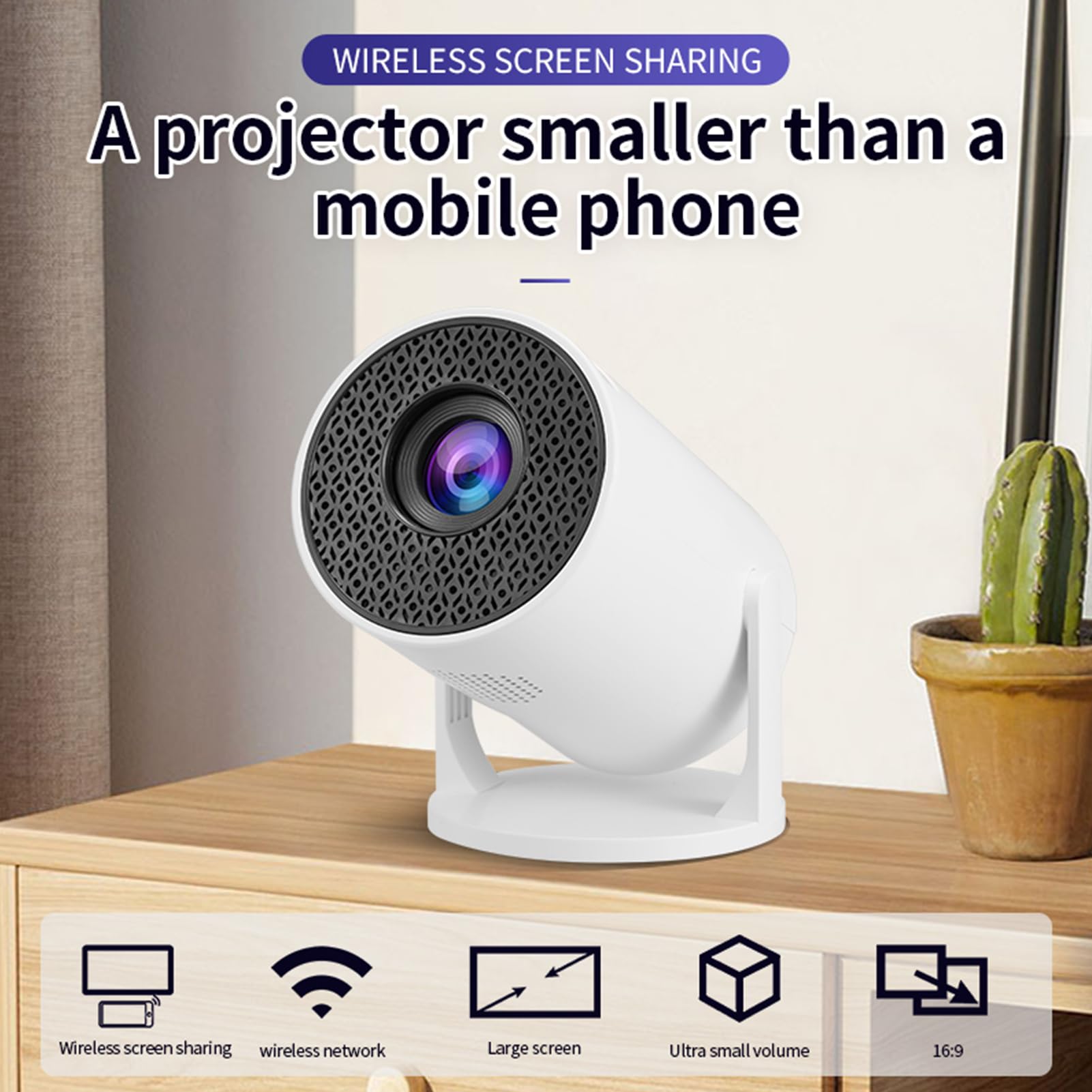 M5 8K Wifi 6 Projector Ultra H - Home Cinema Gaming recension och pris