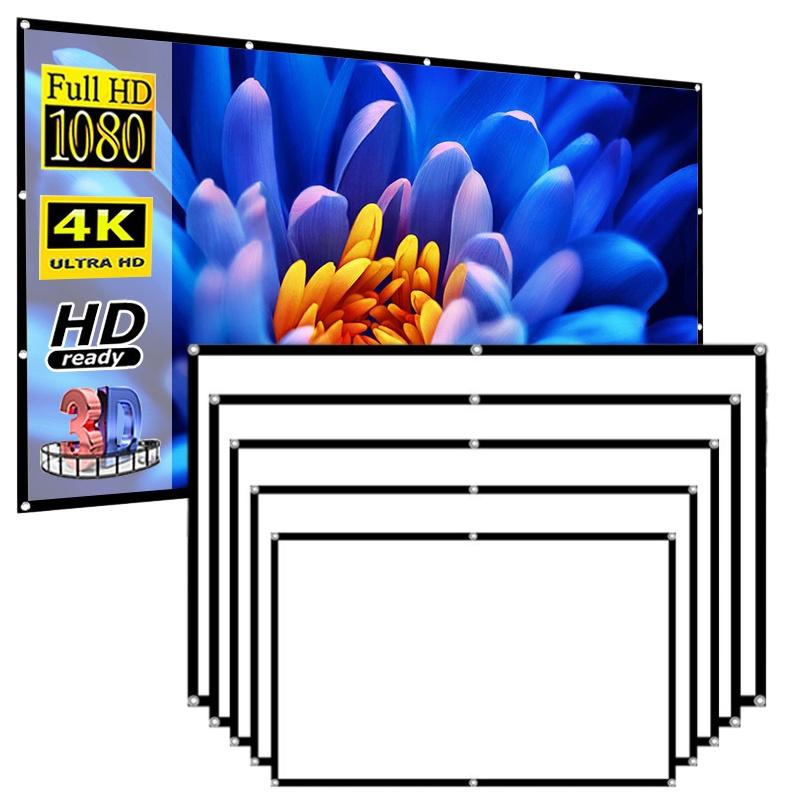 1Pc Curtain Anti-Light 60/72/8 - Projector Screen 100 Inch recension och pris