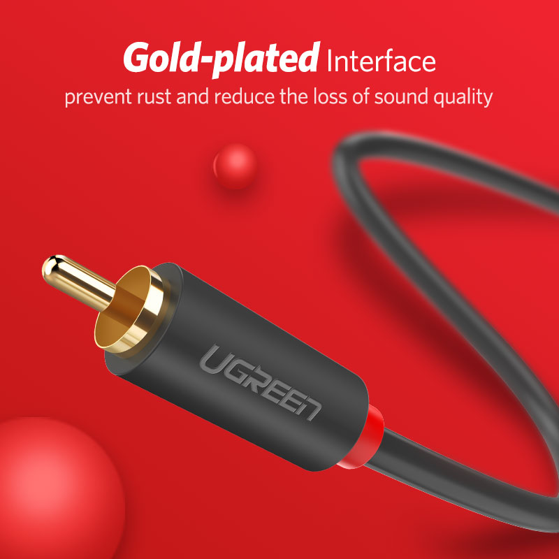 UGREEN 2RCA to 2 RCA Male to M - Home Cinema Idea recension och pris