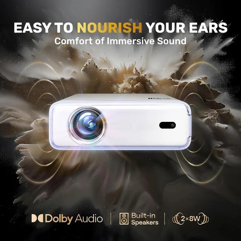 Native 1080P 4K Supported, Aut - Home Cinema Bluetooth recension och pris
