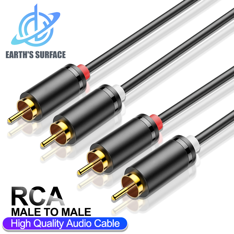 HIFI Stereo RCA Cable 2RCA to  - Home Cinema Idea recension och pris