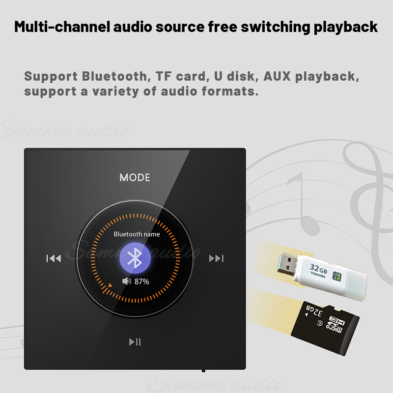 86X bluetooth mini in wall amp - Home Cinema Bluetooth recension och pris