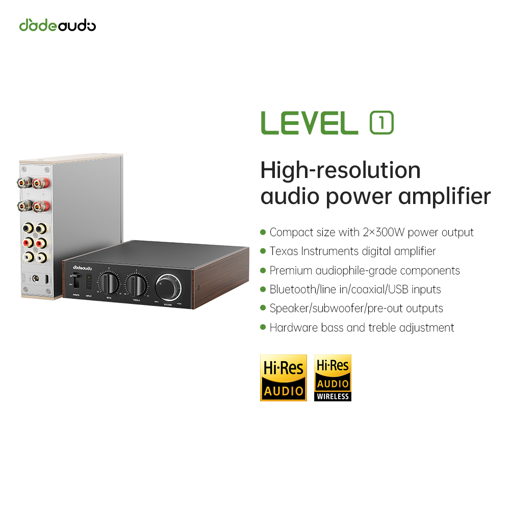JadeAudio Level 1 Desktop HiFi - Home Cinema Idea recension och pris